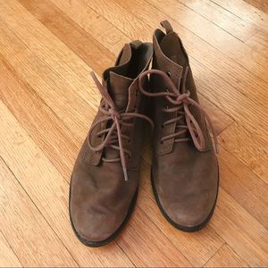 Sam Edelman Mare Leather Lace Up Boots